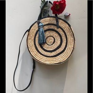 NWOT Rebecca Minkoff | Straw Circle Tote Bag NEW
